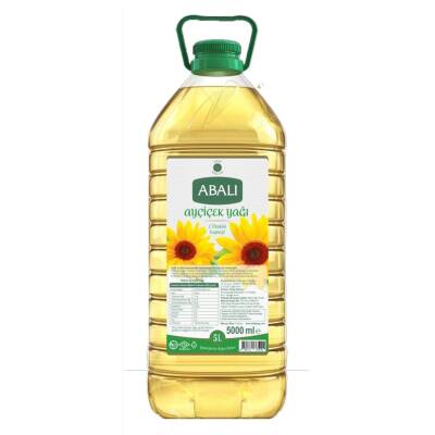 Abalı Ayçiçek Yağı 5 L - Abalı