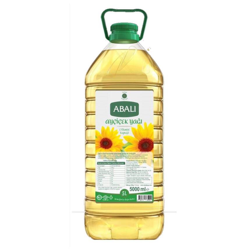 Abalı Ayçiçek Yağı 5 L - 1