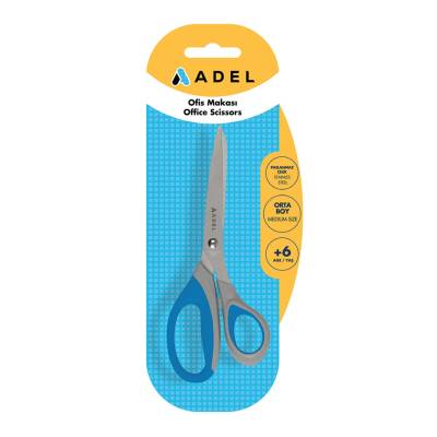 Adel Blister Ofis Makası Orta Boy - Adel