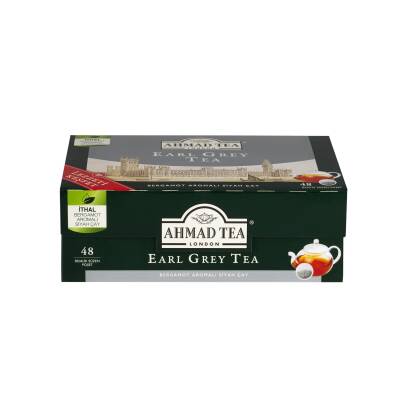 Ahmad Tea Earl Grey Demlik Poşet Çay 48'li 153,6 G - Ahmad Tea