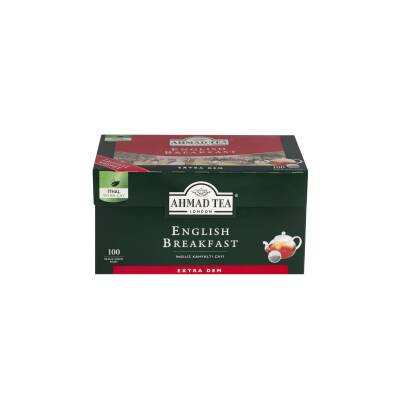 Ahmad Tea English Breakfast Demlik Poşet Çay 100'lü 320 G - Ahmad Tea