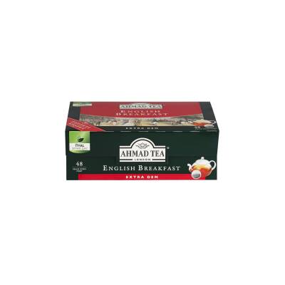 Ahmad Tea English Breakfast Demlik Poşet Çay 48'li 153,6 G - Ahmad Tea