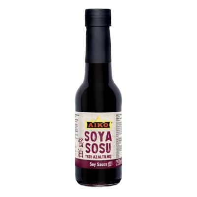Aiko Tuzu Azaltılmış Soya Sosu 250 Ml - Aiko