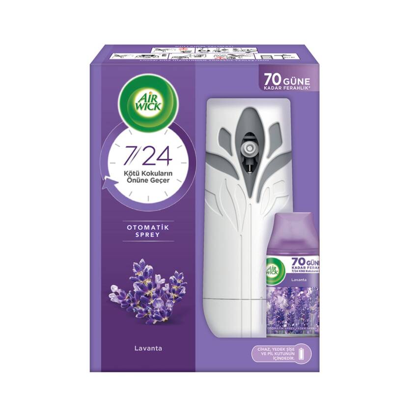 Air Wick Oda Kokusu Freshmatic Makine + Yedek 250 Ml Lavanta - 1