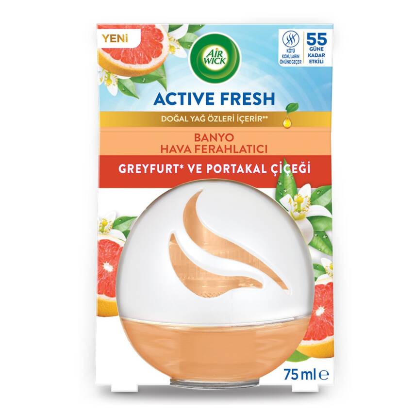 Airwick Decosphere Hava Tazeleyeci Greyfurt ve Portakal Çiçeği 75 Ml - 1