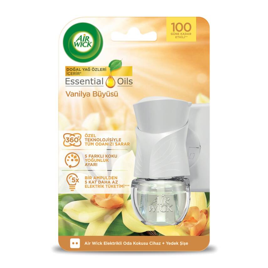 Airwick Elektrikli Kit Oda Kokusu Vanilya 19 Ml - 1