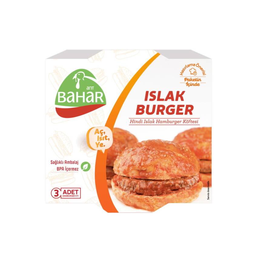 Ant Bahar Hindi Islak Hamburger Köftesi 200 G - 1