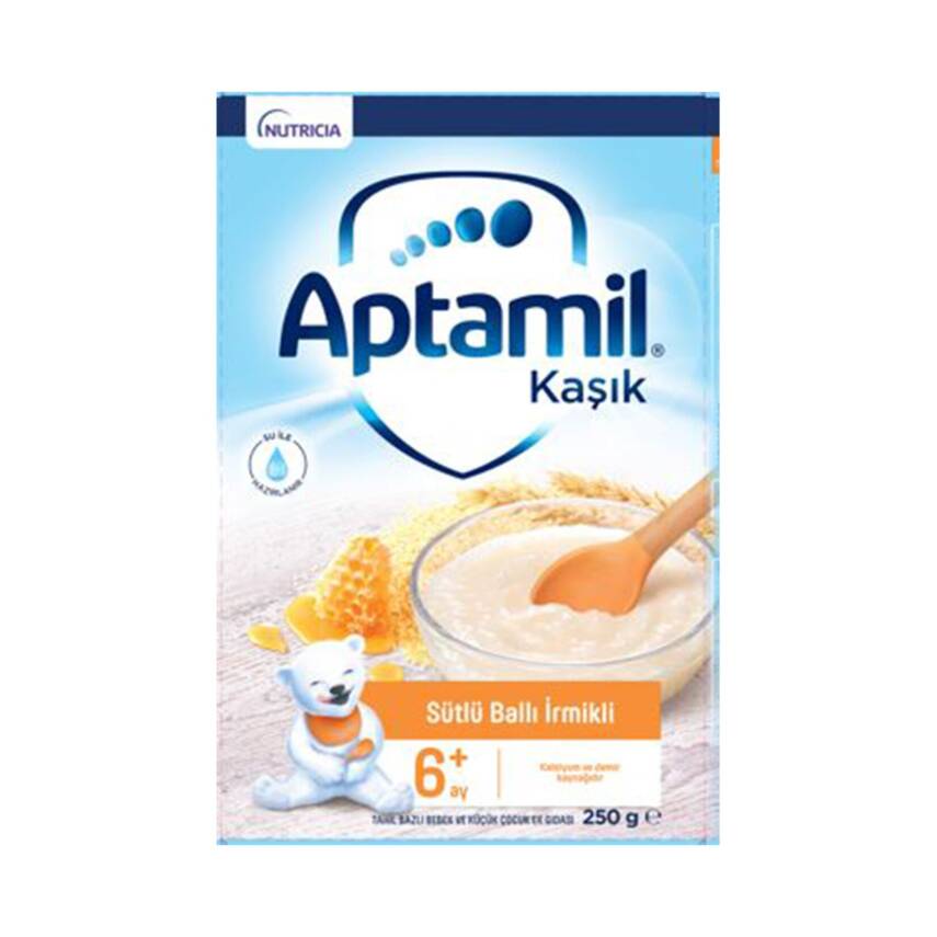 Aptamil Sütlü Ballı İrmikli Ek Gıda 250 G - 1