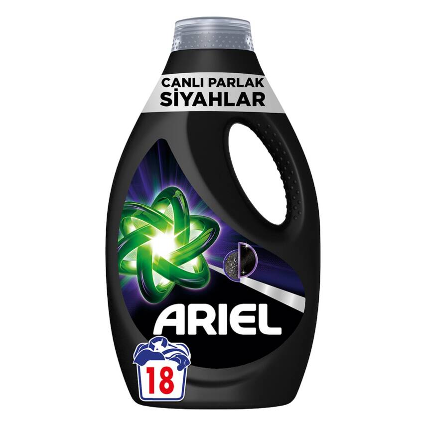 Ariel Sıvı Deterjan Siyahlar 18 Yıkama 900 Ml - 1