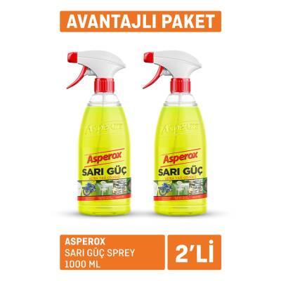 Asperox Sarı Güç Sprey 2 x 1L - Asperox