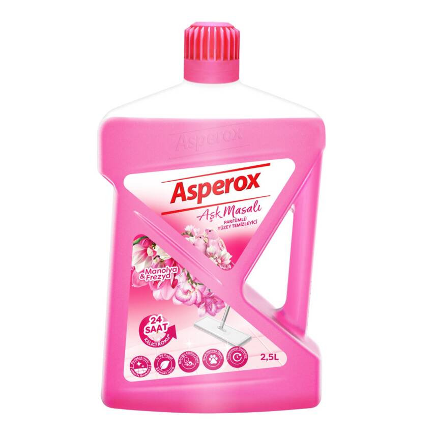 Asperox Yüzey Temizleyici Manolya & Frezya 2.5 L - 1