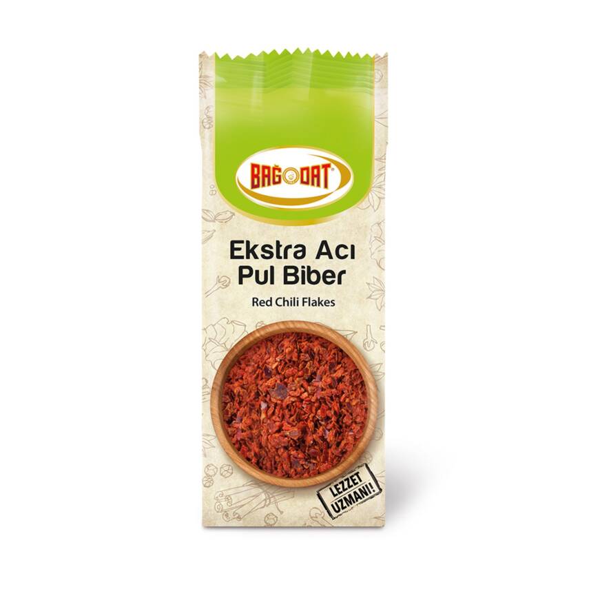 Bağdat Ekstra Acı Pul Biber 80 G - 1