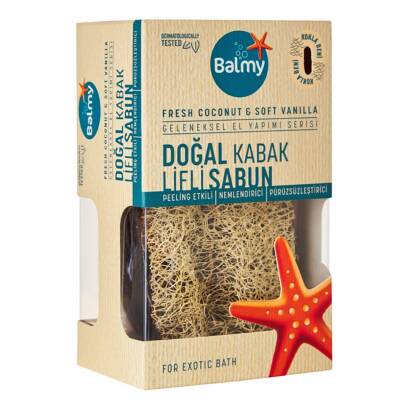 Balmy Kabak Lifli Fresh Coconut & Soft Vanilya 125 G - Balmy Naturel