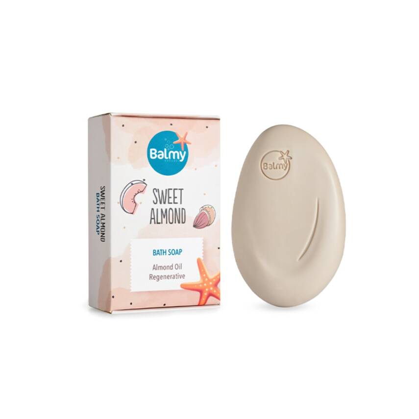 Balmy Tatlı Badem Esanslı Katı Sabun 110G - 1