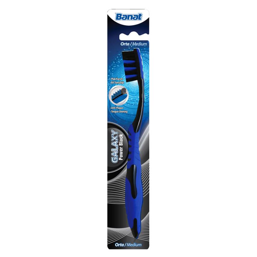 Banat Galaxy Power Black Diş Fırçası - 1