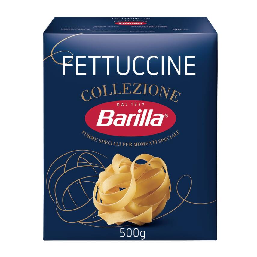 Barilla Fettuccine (Fettucini) Makarna 500 G - 1