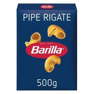 Barilla Mantı Makarna (Pipe Rigate) 500 G - Barilla