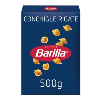 Barilla Mini Midye Makarna (Conchiglie Rigate) 500 G - Barilla