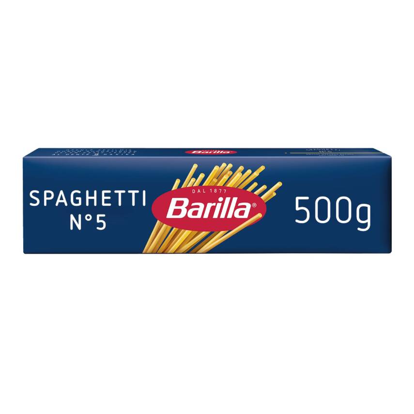 Barilla Spagetti (Spaghetti) Makarna No:5 500 G - 1