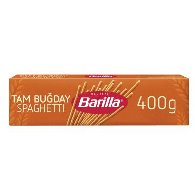Barilla Tam Buğday Spagetti (Integrale Spaghetti) Makarna No.5 400 G - Barilla