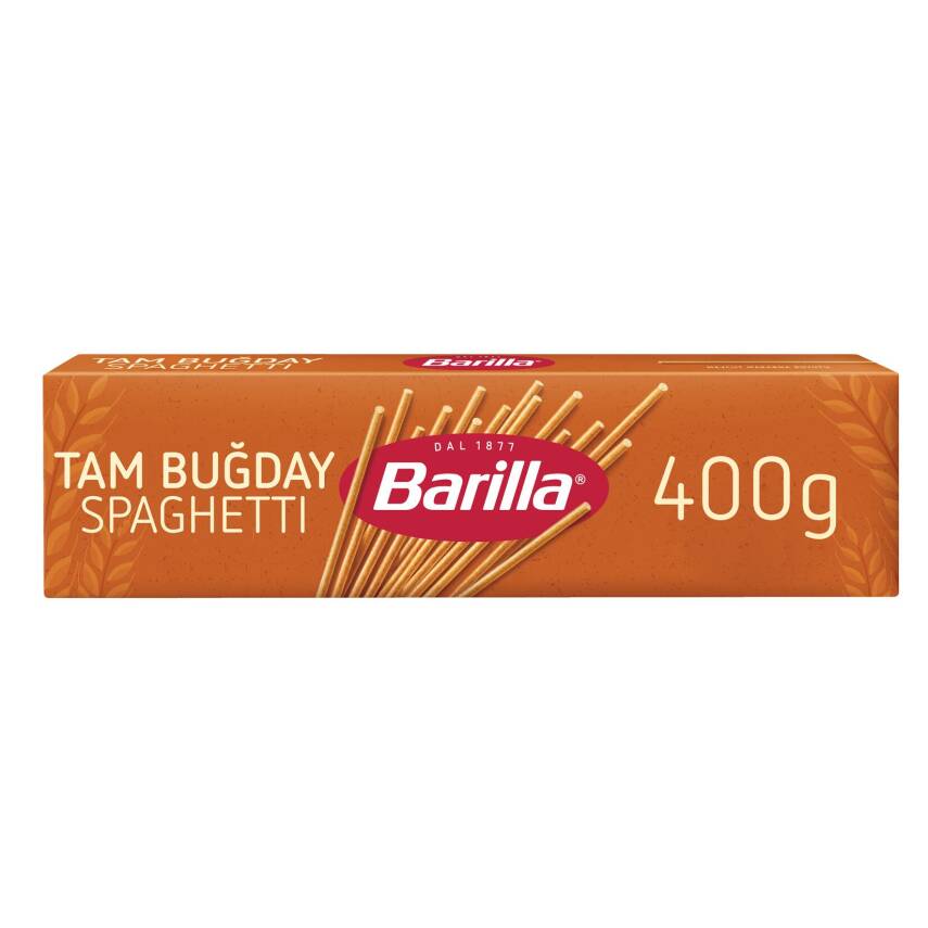 Barilla Tam Buğday Spagetti (Integrale Spaghetti) Makarna No.5 400 G - 1