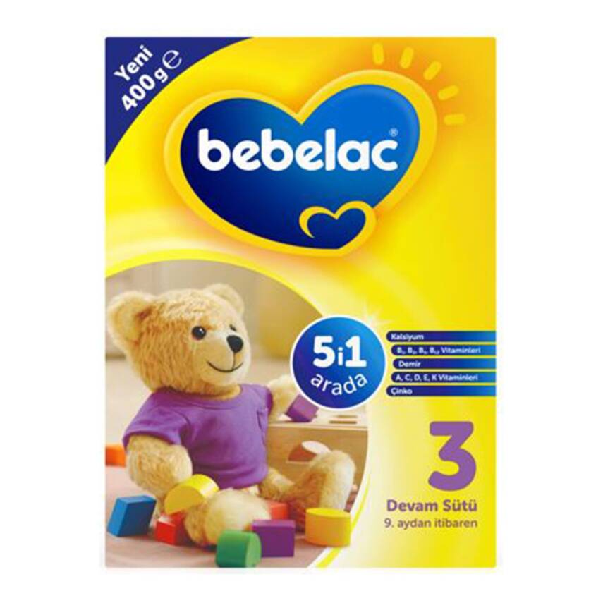 Bebelac Devam Sütü 3 400 G - 1