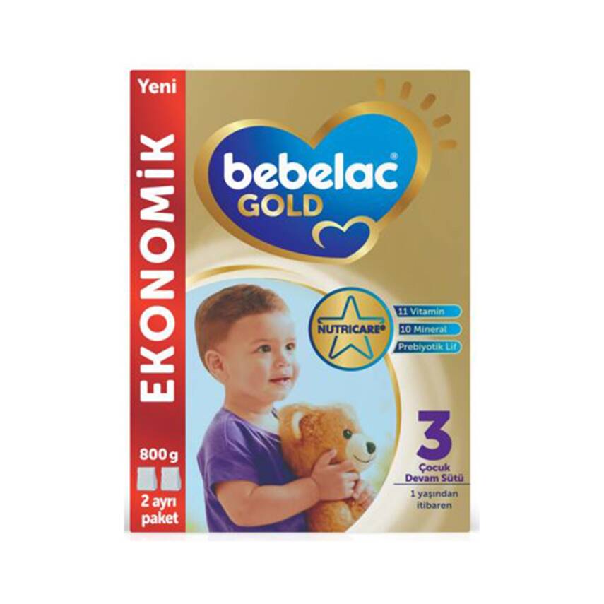 Bebelac Gold Devam Sütü 3 800 G - 1