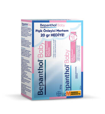 Bepanthol Pişik Önleyici Krem 50 G + 20 G Hediyeli - Bepanthol