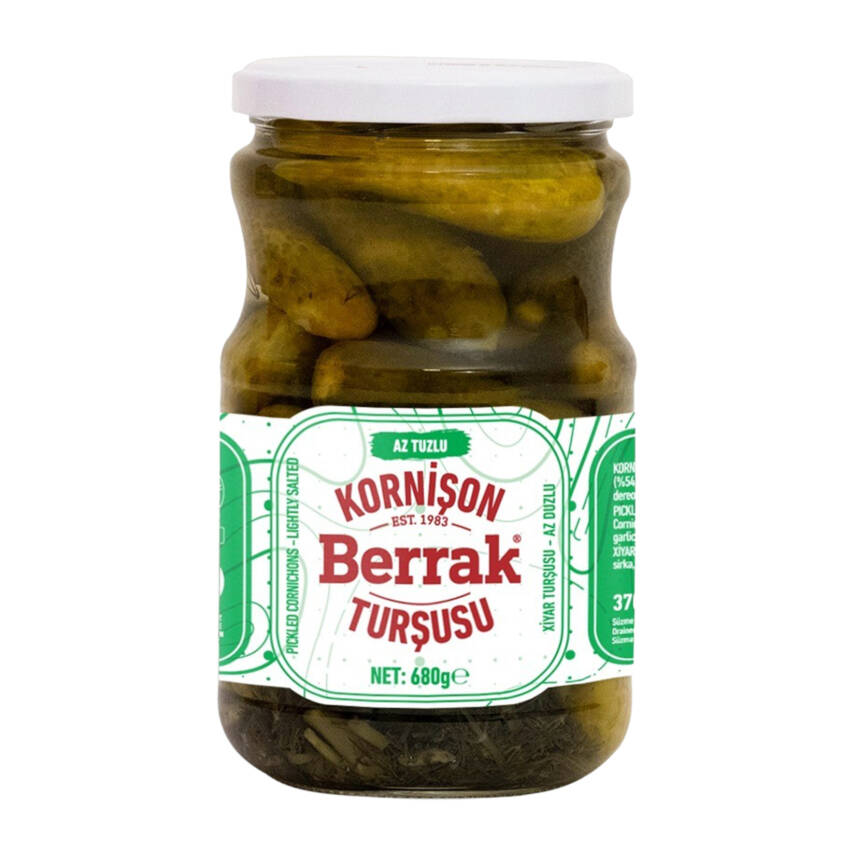 Berrak Hafif Salatalık Turşusu 680 G - 1