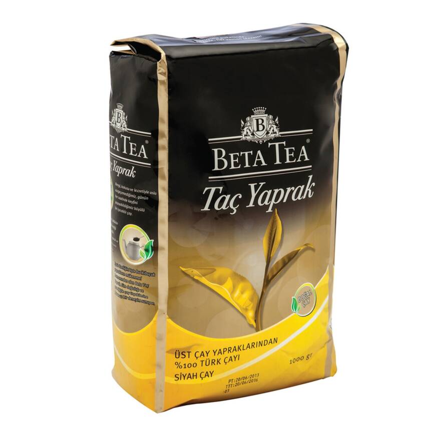 Beta Taç Yaprak Siyah Çay 1 Kg - 1