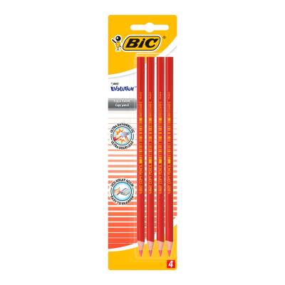BIC Evolution Kırmızı Kopya Kalemi 4'lü Blister - BIC