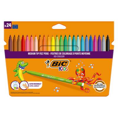 Bic Kid Couleur Keçeli Boya Kalemi 24'lü - Bic