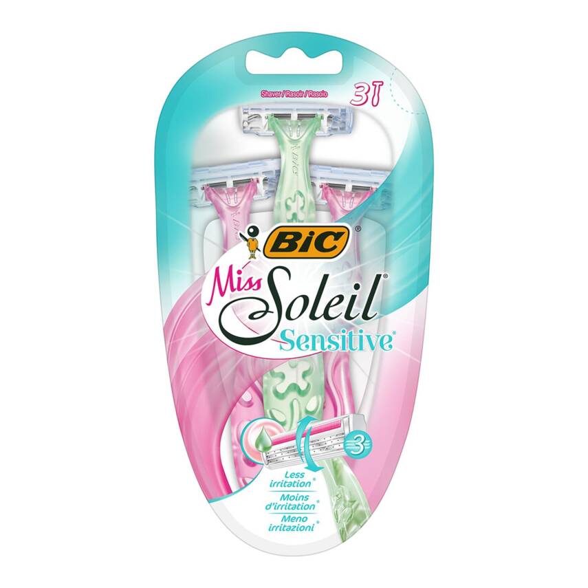 Bic Miss Soleil Sensitive Kadın Tıraş Bıçağı 3'lü - 1