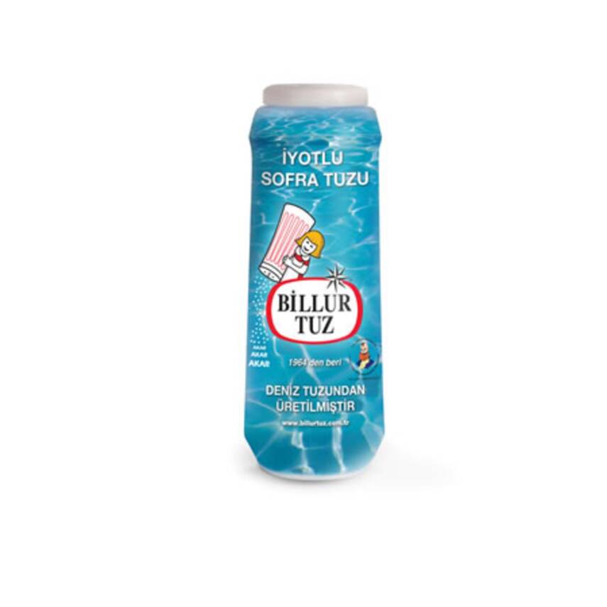 Billur Tuz İyotlu Sofra Tuzu Pet 500 G - 1