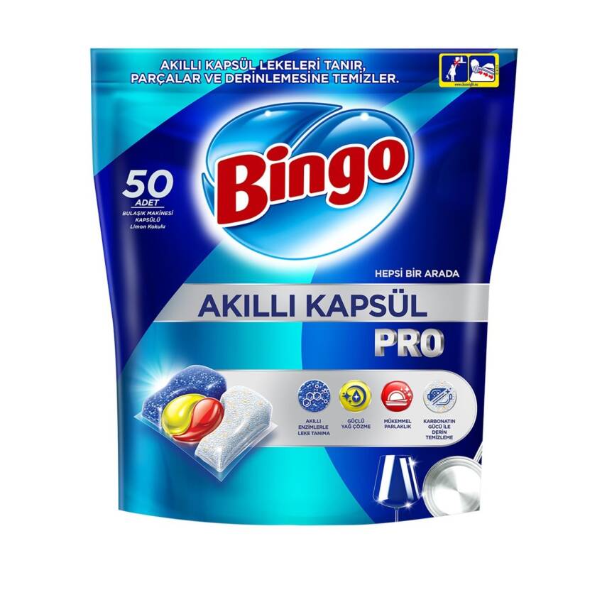 Bingo Hepsi Bir Arada Akıllı Kapsül Pro 50'li 685 G - 1