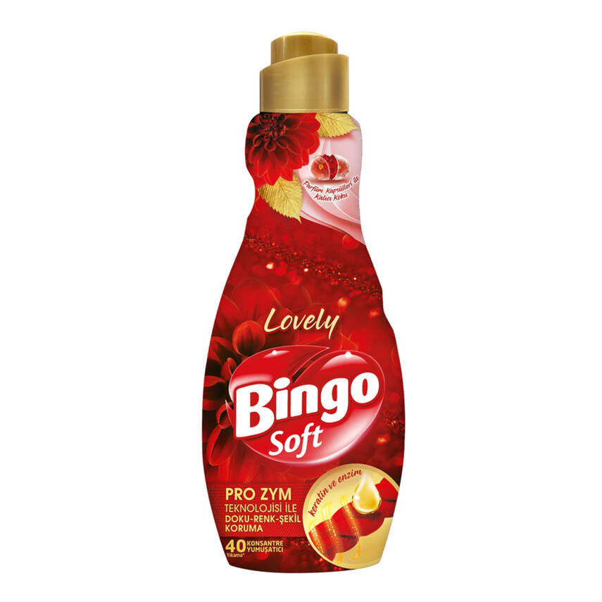 Bingo Soft Konsantre Lovely Yumuşatıcı 960 Ml - 1