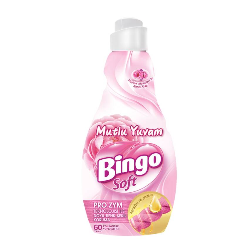 Bingo Soft Konsantre Yumuşatıcı 1440 ml Mutlu Yuvam - 1