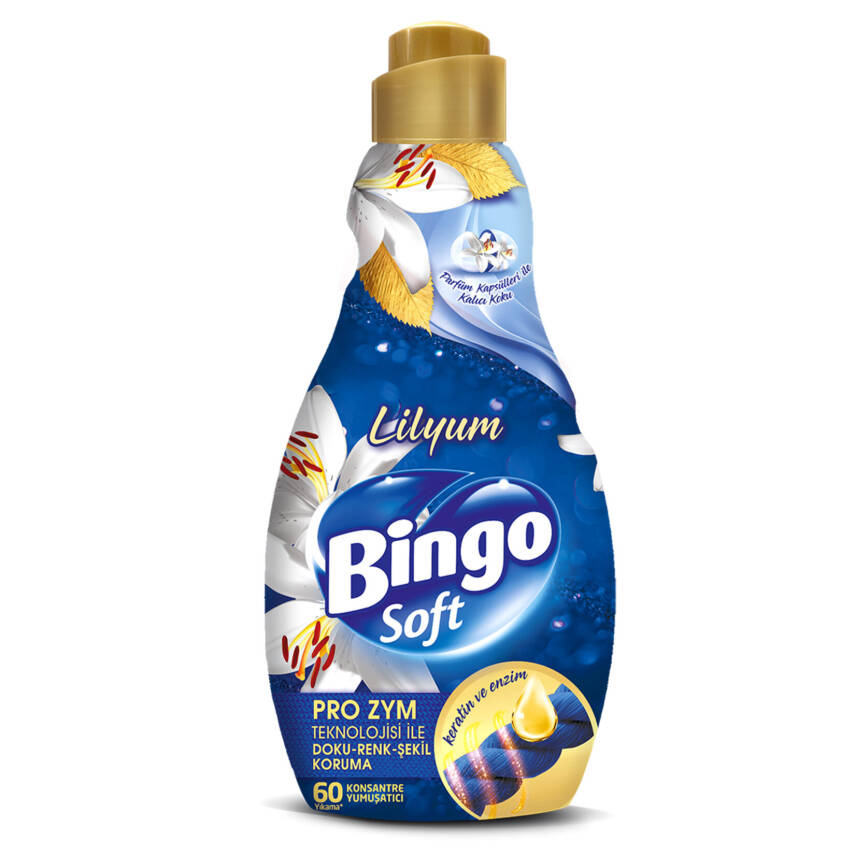 Bingo Soft Konsantre Yumuşatıcı Lilyum 1.440 Ml - 1