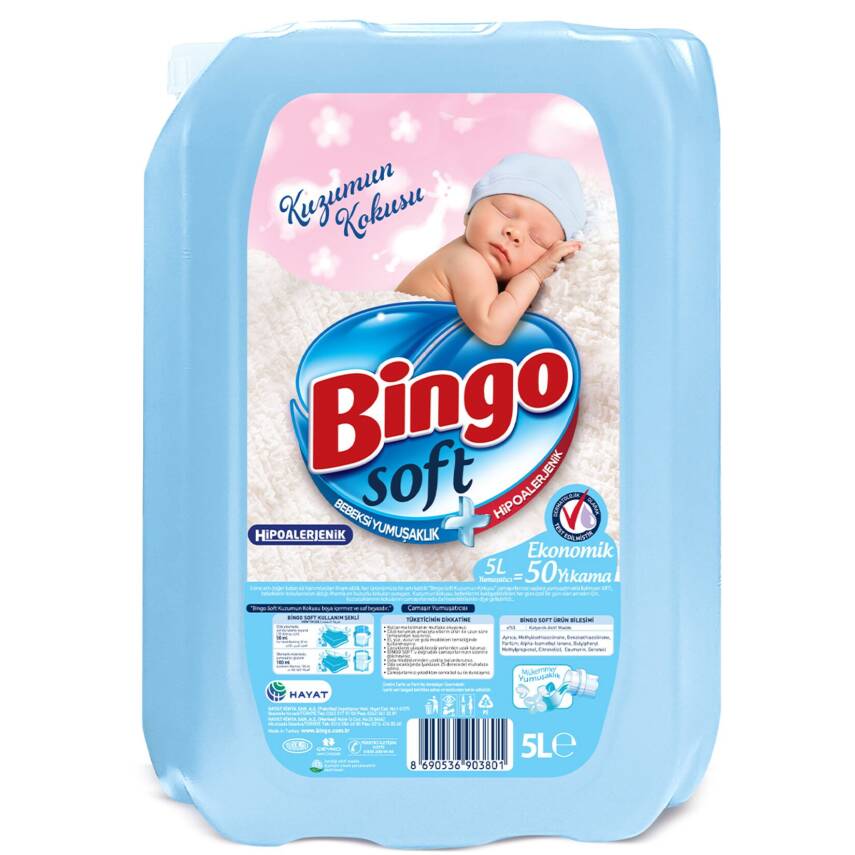 Bingo Soft Kuzumun Kokusu 5 lt - 1