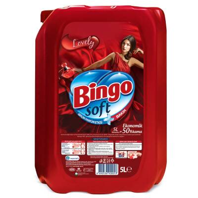 Bingo Soft Yumuşatıcı 5 L Lovely - Bingo