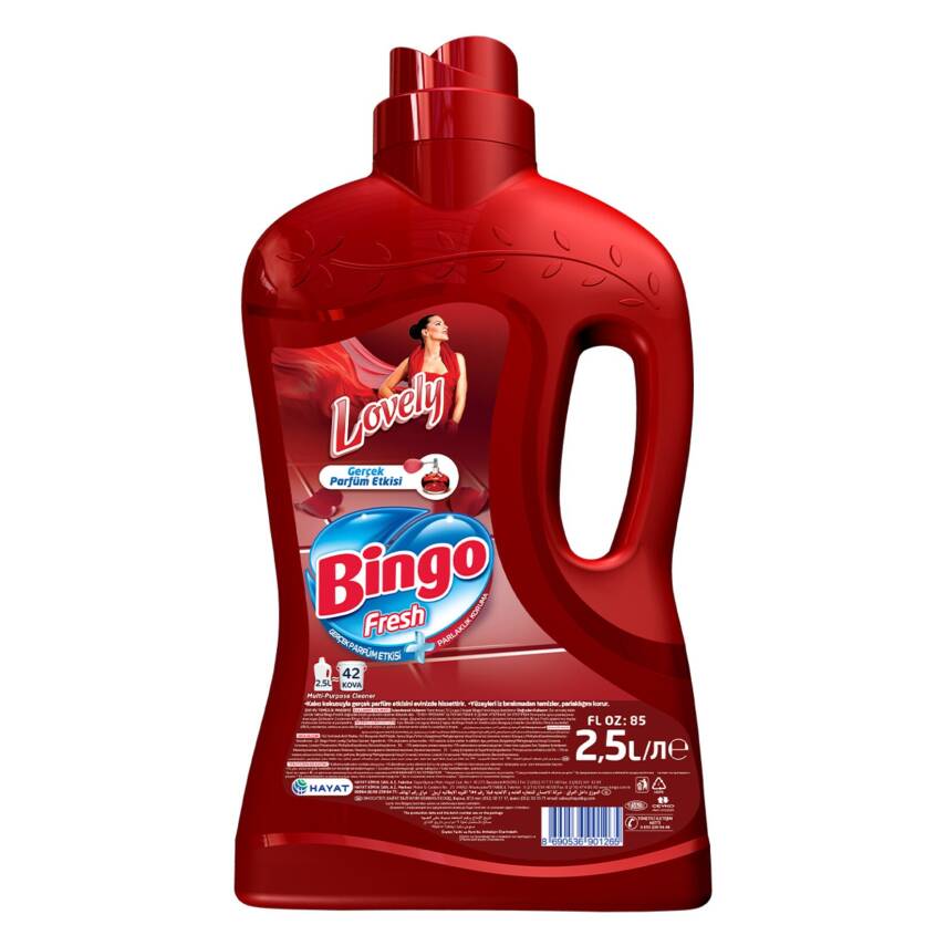 Bingo Yüzey Temizleyici 2.5L Fresh Lovely - 1