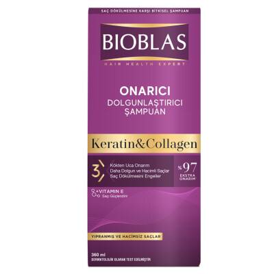 Bioblas Keratin & Kolajen Şampuan 360 Ml - Bioblas