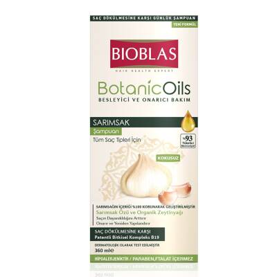 Bioblas Sarımsaklı Şampuan 360 Ml - Bioblas