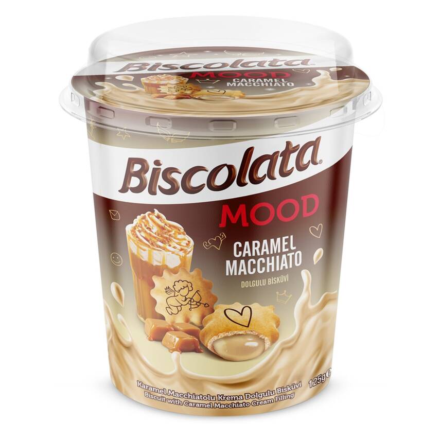 Biscolata Mood Caramel Macchiato 125 G - 1