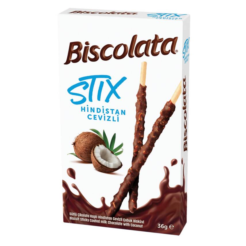 Biscolata Stix Hindistan Cevizli 36 G - 1