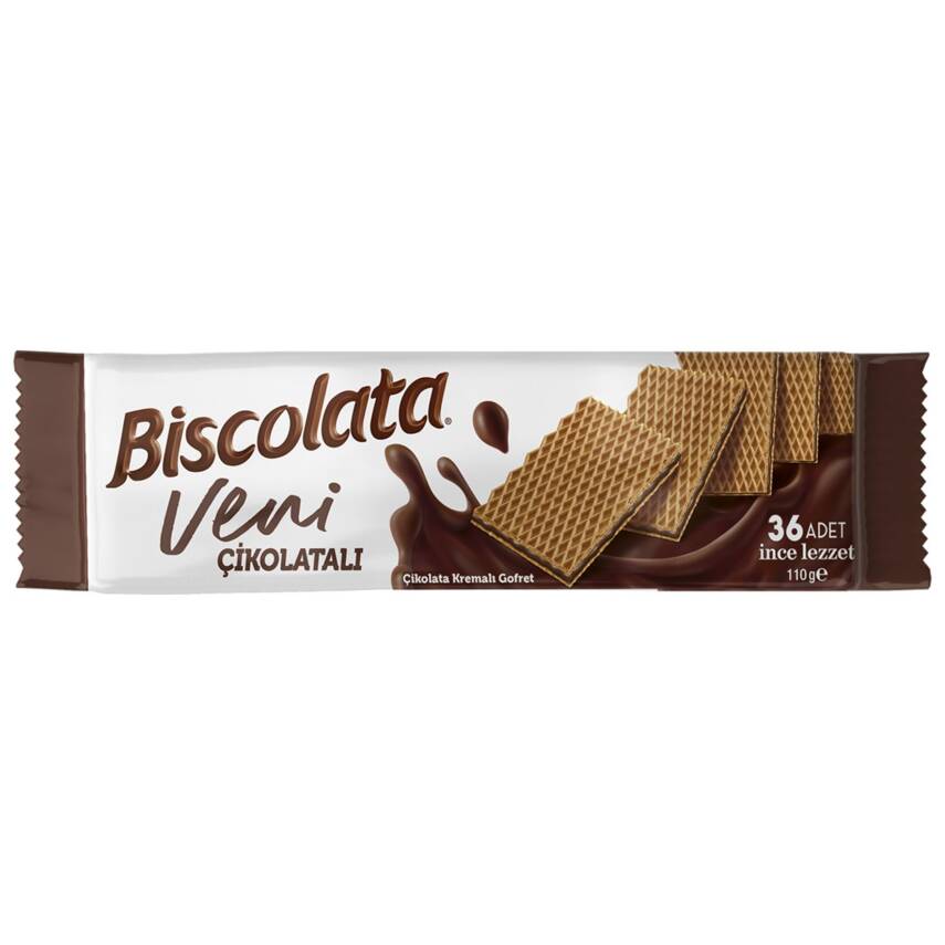 Bıscolata Venı Çikolatalı Gofret 110 G - 1