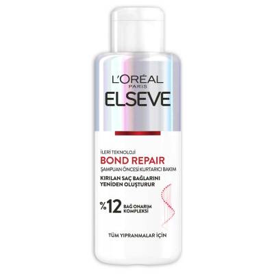 Bond Repair Tüm Yıpranmalar için Saç Bağlarını Yeniden Oluşturan Şampuan Öncesi Kurtarıcı Bakım 200ML - Elseve