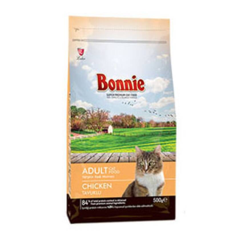 Bonnie Chicken Premium Adult Kuru Kedi Maması 500 G - 1