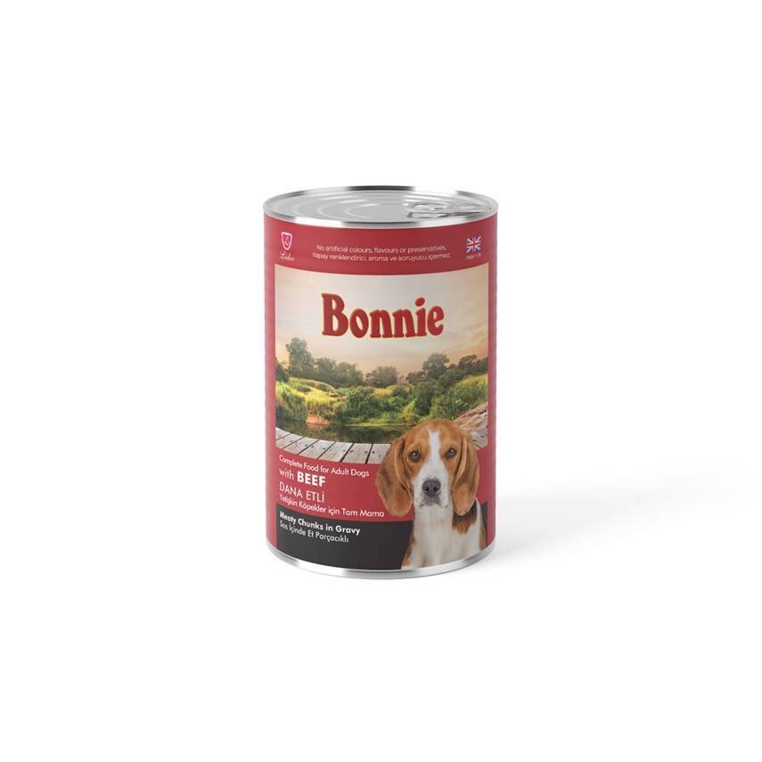 Bonnie Dana Etli Yetişkin Köpek Maması 400 G - 1