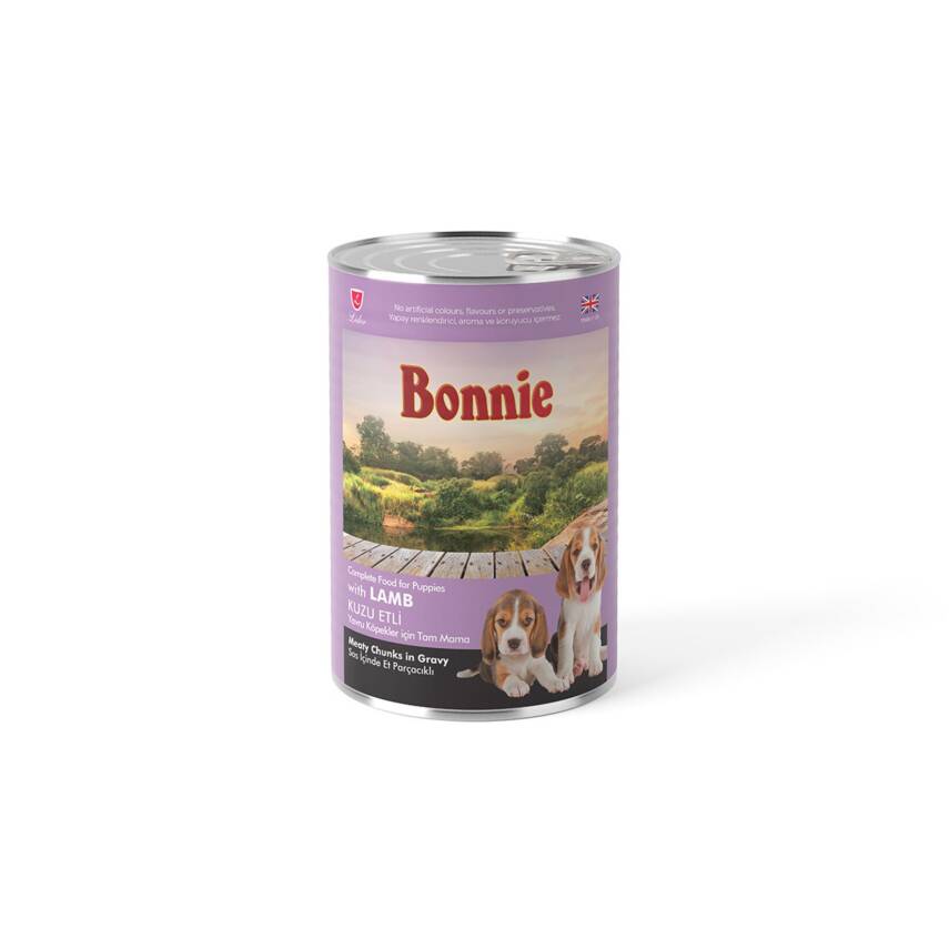 Bonnie Kuzu Etli Yavru Köpek Maması 400 G - 1